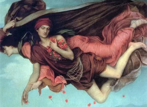 Hypnos and his mother Nyx