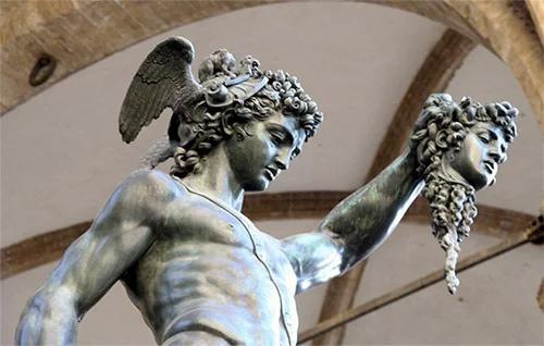 The myth of Perseus and Medusa